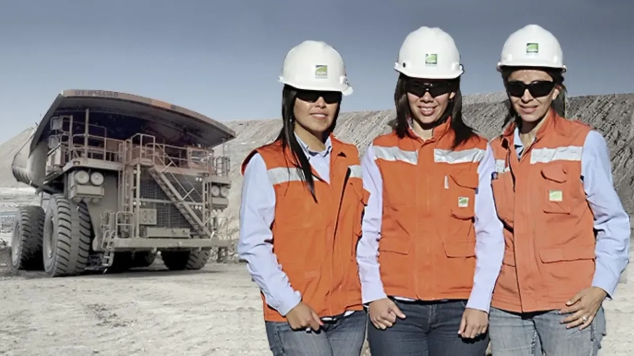 Minería inclusiva: Chile alcanza 24% de participación femenina y se posiciona como líder global del sector