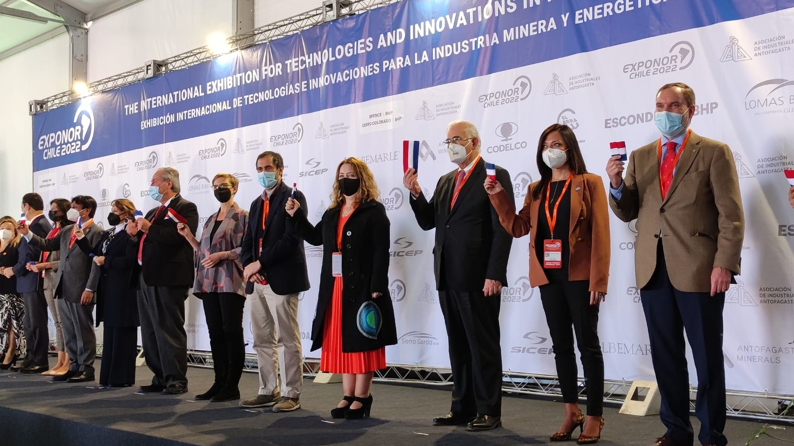 Ministros de Minería y Economía inauguran EXPONOR 2022