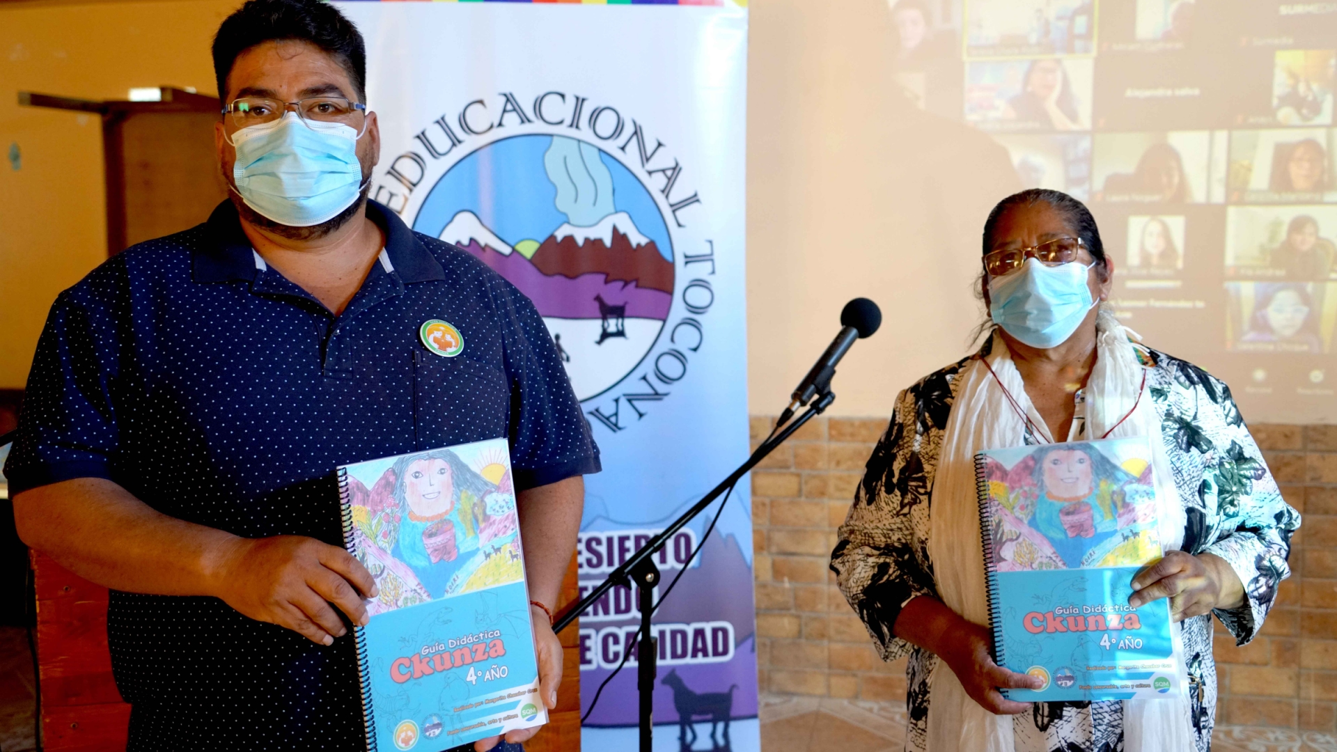 Niños y niñas de Toconao estudian el ckunza, su lengua originaria