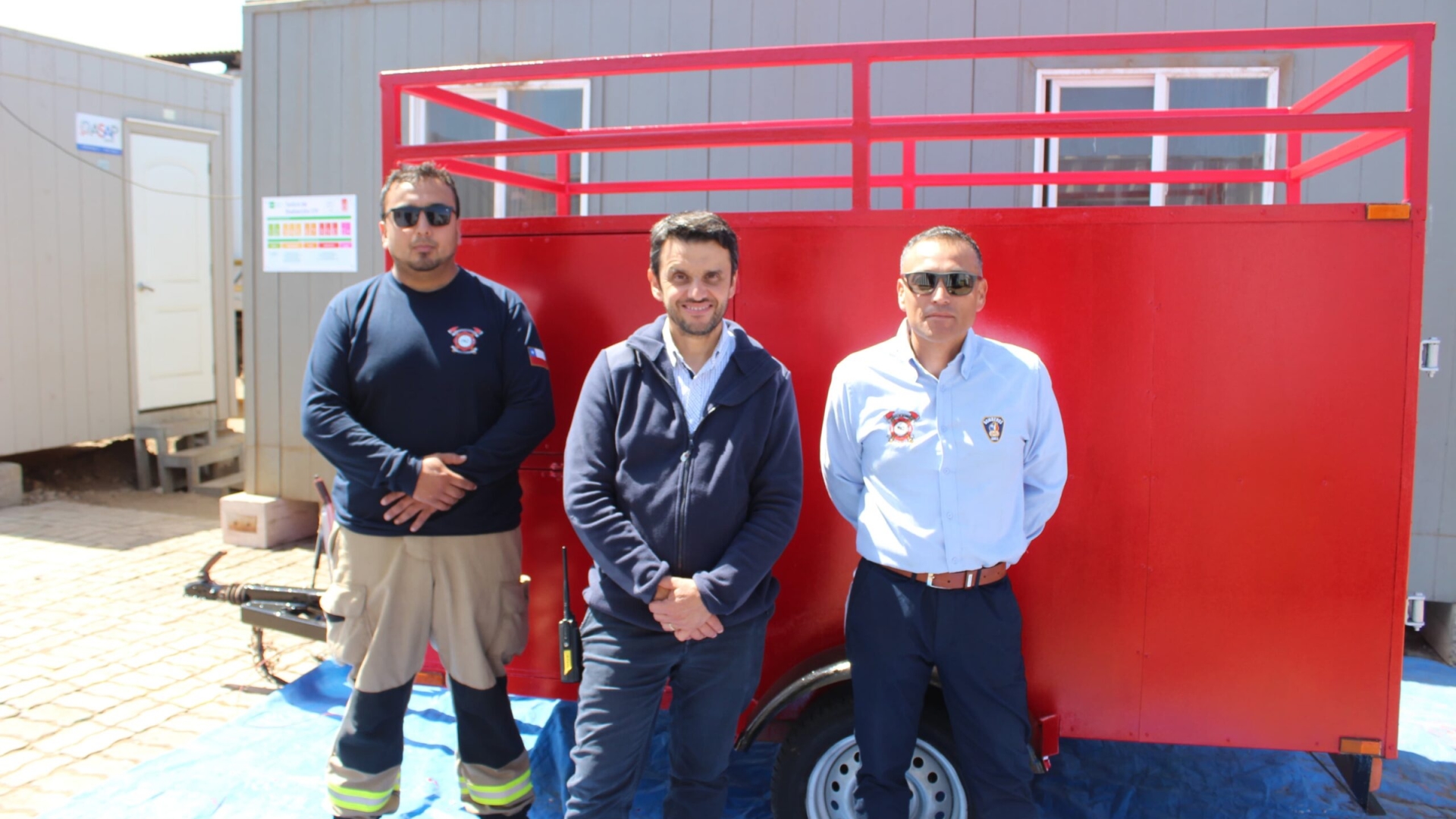 OXIQUIM Firma Convenio con el Cuerpo de Bomberos de Quintero y Puchuncaví