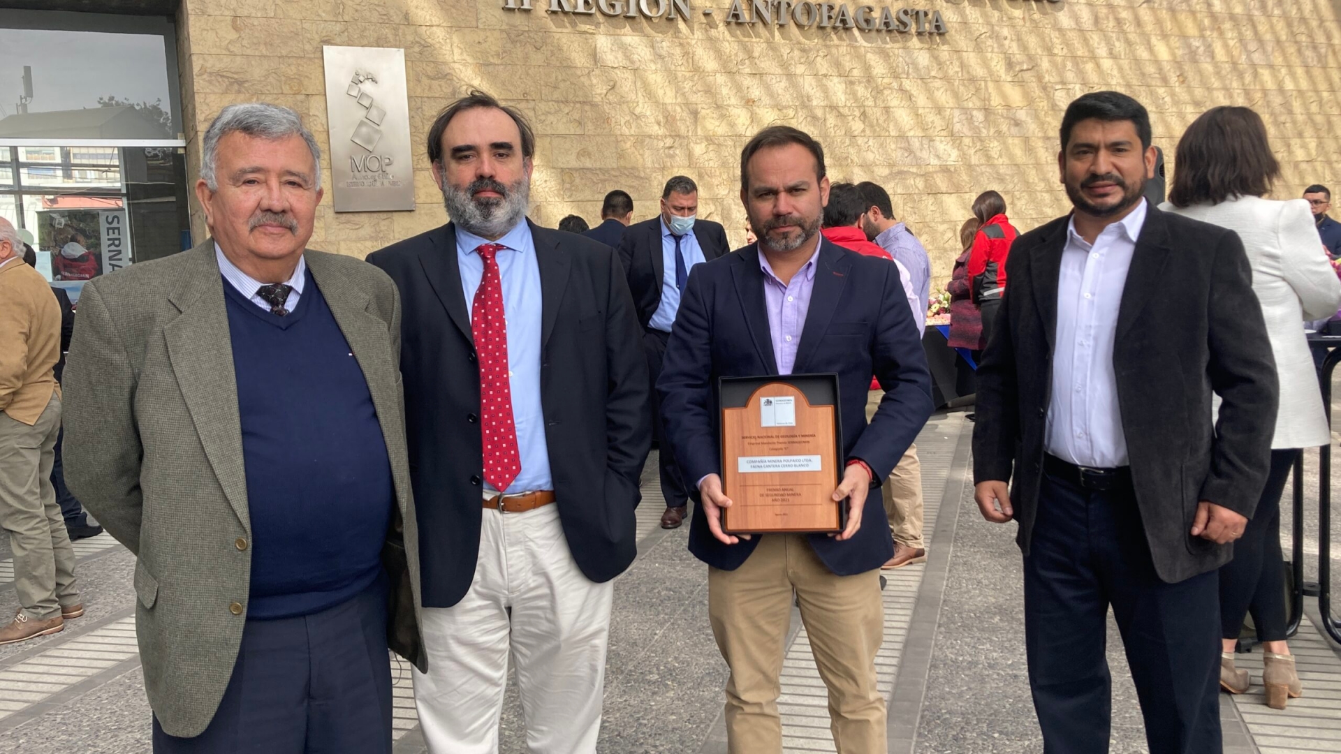 POLPAICO BSA recibió premio anual de seguridad minera por excelencia en el cuidado de las personas