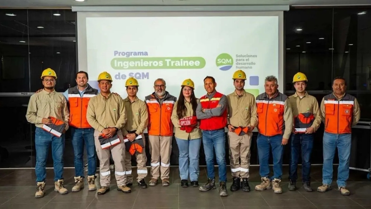 Programa Trainee SQM 2026: 18 meses de formación para liderar la operación Nueva Victoria