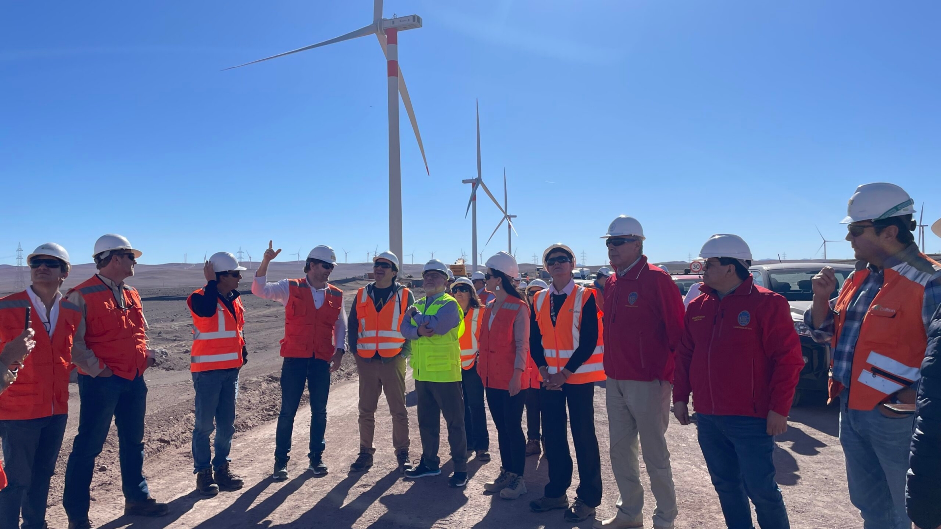 Proyecto Parque Eólico Horizonte alcanza hito clave con la energización de sus primeros aerogeneradores