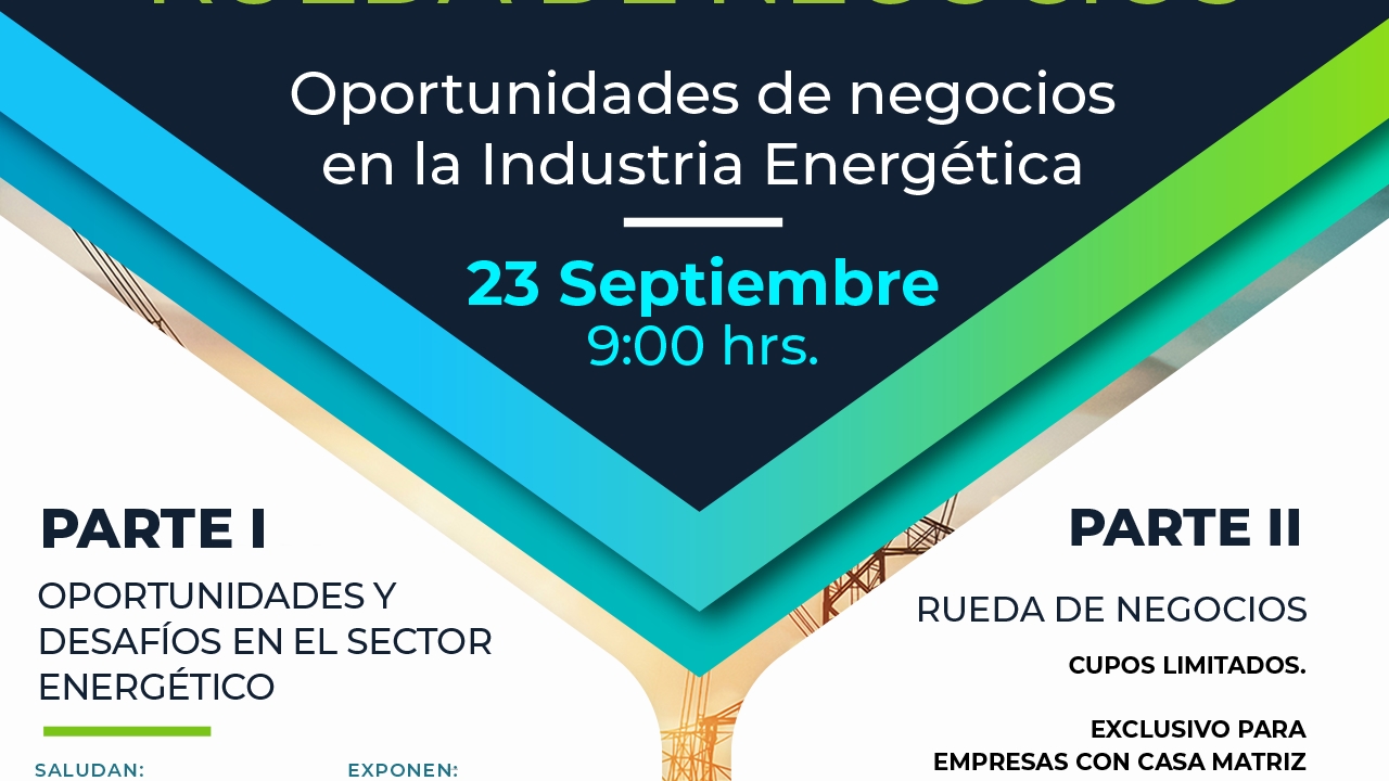 Rueda de negocios virtuales busca incrementar oportunidades de negocios en la industria energética de la Región de Antofagasta