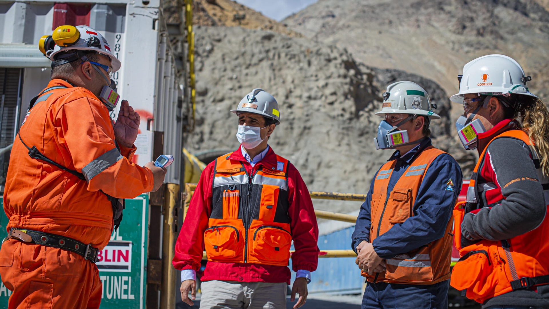 Seremi de Minería monitorea plan de acción de El Teniente contra el Coronavirus