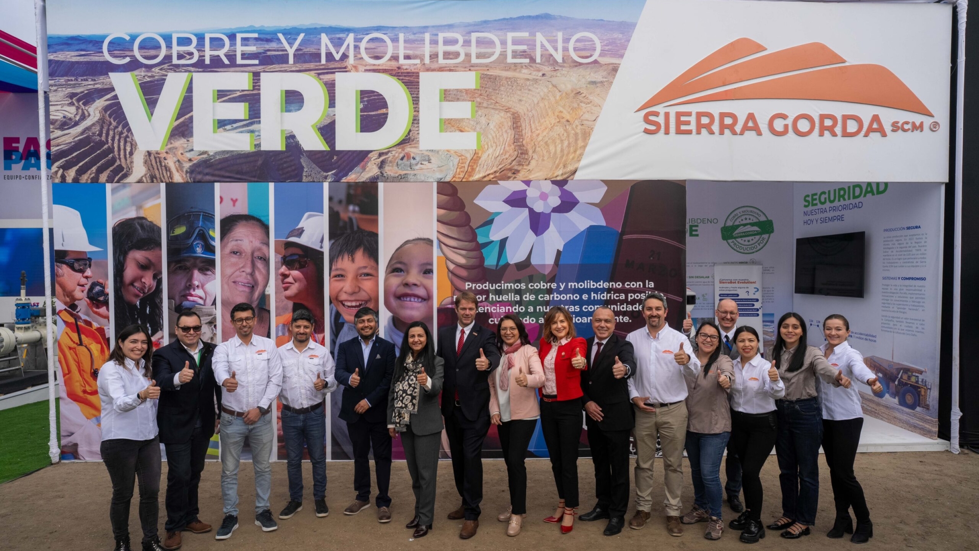 Sierra Gorda SCM dice presente en Exponor con SierraBot Evolution como su gran atracción