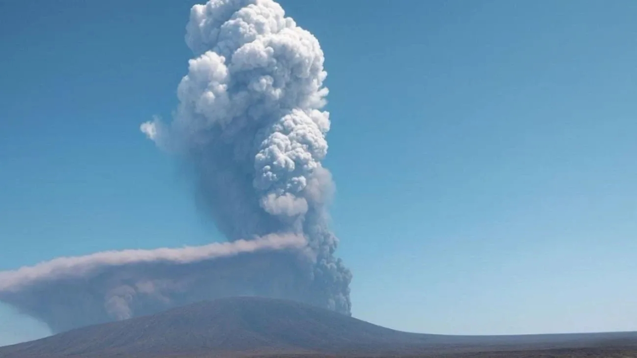 Un volcán en Etiopía hace erupción por primera vez en 10.000 años