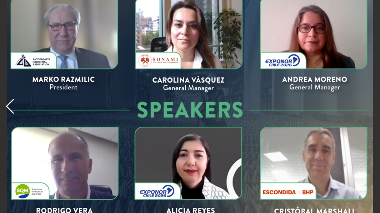 Webinar internacional EXPONOR destaca el potencial de la minería chilena
