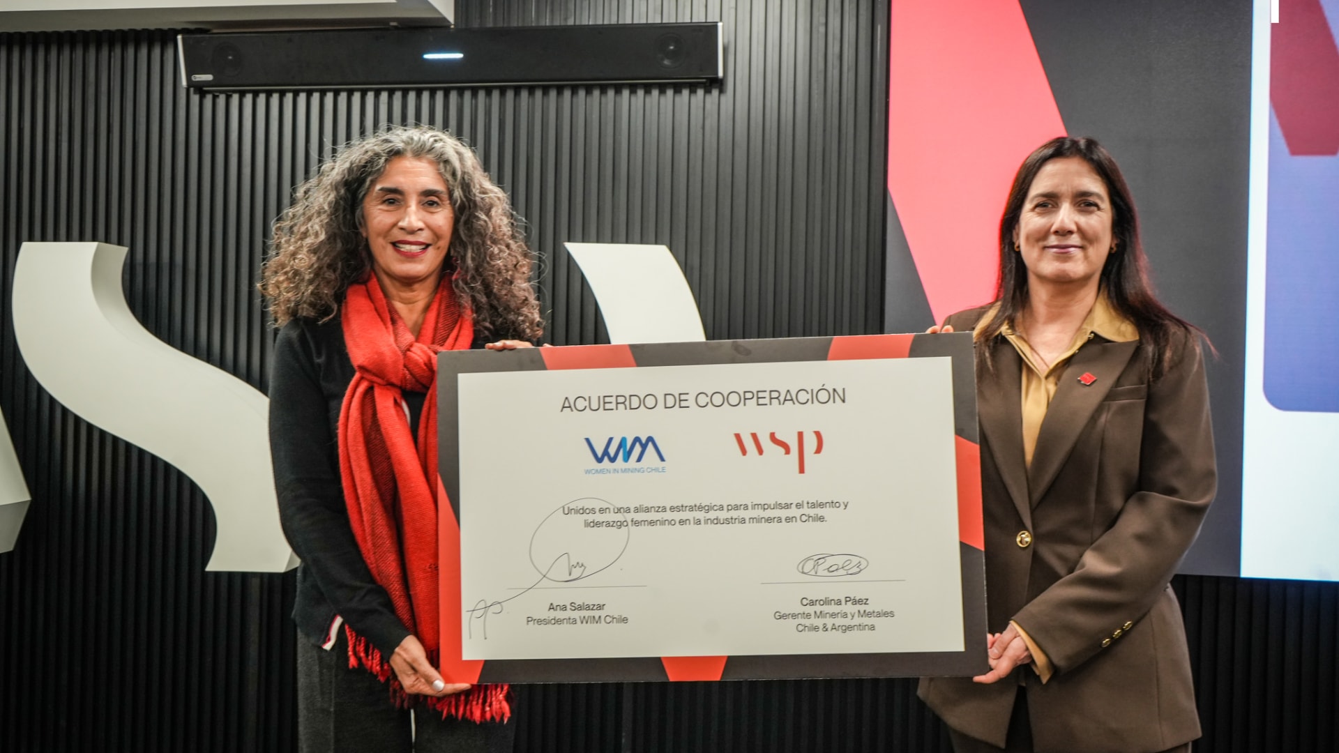 WSP y Women in Mining Chile firman alianza para impulsar el liderazgo femenino