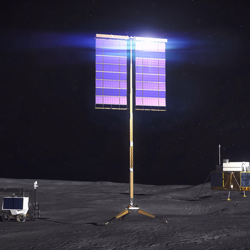 3 empresas elegidas por la NASA, misión: Tecnología de paneles solares para la Luna