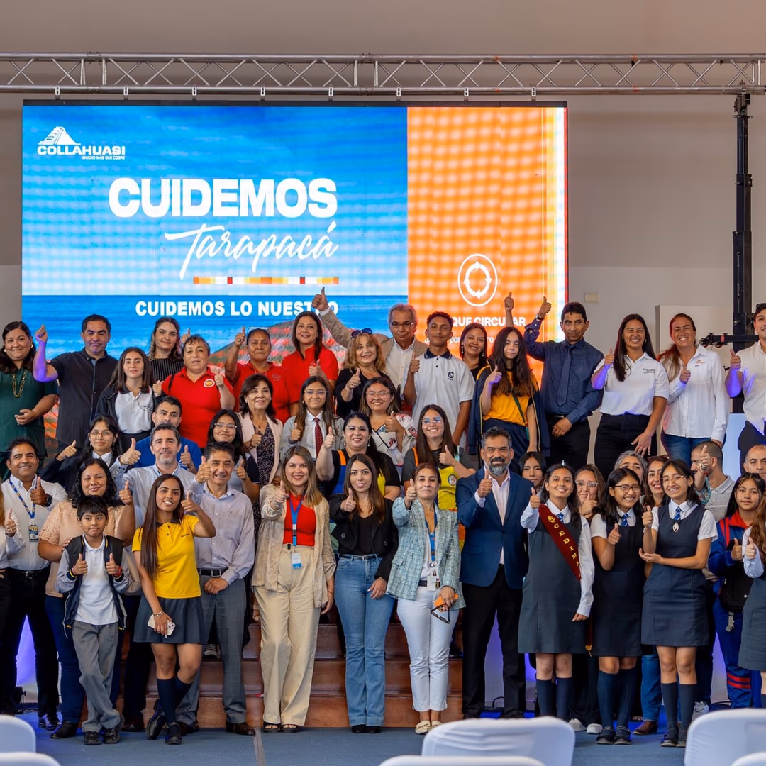 Collahuasi reconoció a 22 establecimientos escolares que participaron en la campaña “Reciclemos el Papel”