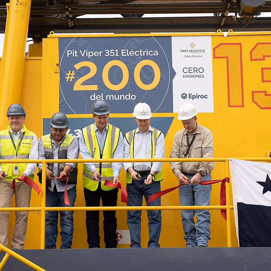 Epiroc entrega su perforadora Pit Viper 351 E número 200