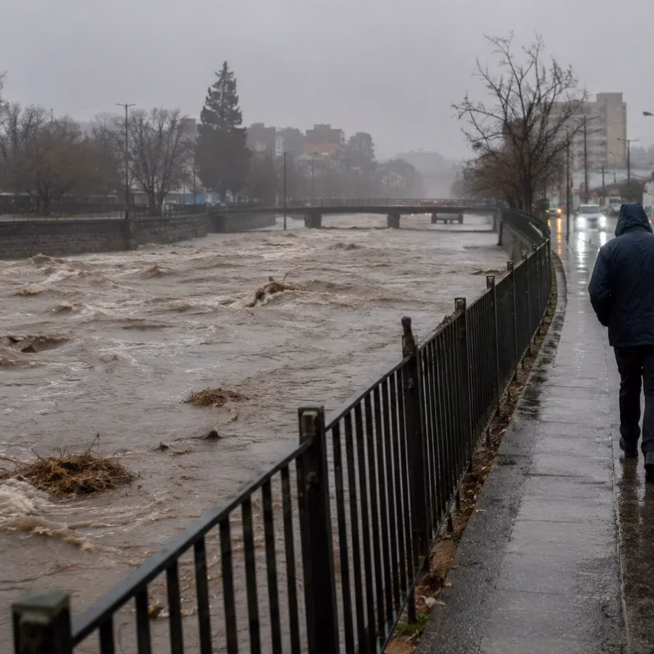 Río atmosférico categoría 3 amenaza con lluvias intensas e inundaciones en el centro-sur de Chile