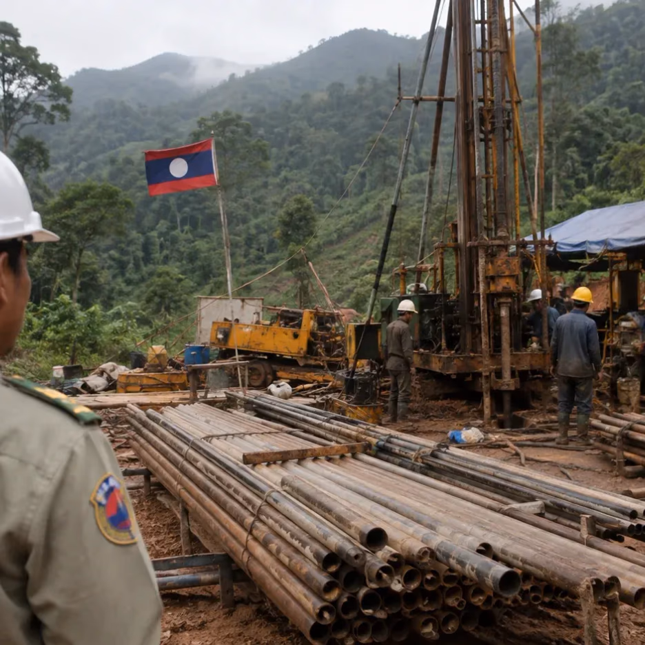 Laos suspende proyecto chino de tierras raras y eleva presión regulatoria sobre minerales críticos