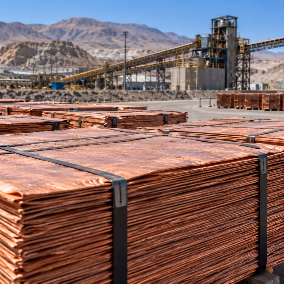 Producción de cobre en Chile registra su peor septiembre desde 2018 y arrastra a la industria a una caída de 2,7%