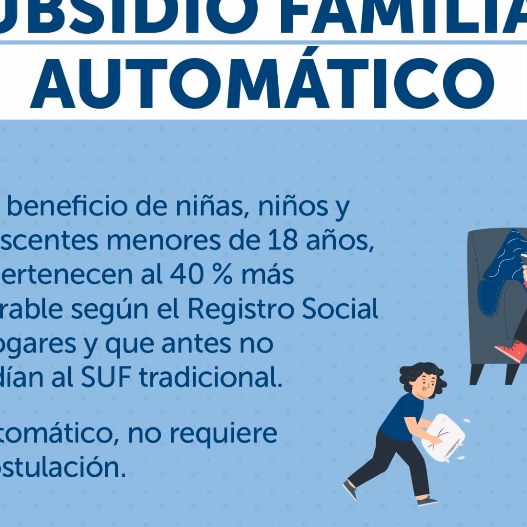Subsidio Familiar Automático paga hasta $45.202 por carga: estos son los requisitos para recibirlo