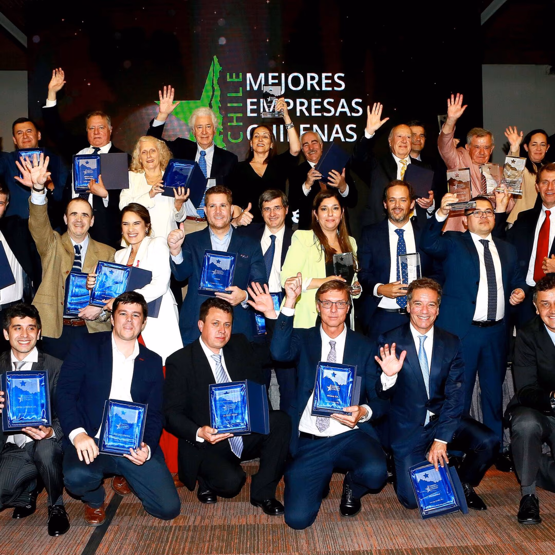 Mejores Empresas Chilenas distingue a 33 empresas por su excelencia, innovación y resiliencia.