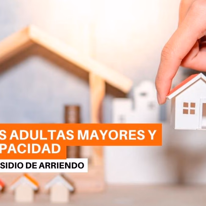 Abiertas las postulaciones al subsidio de arriendo de vivienda para adultos mayores y personas con discapacidad