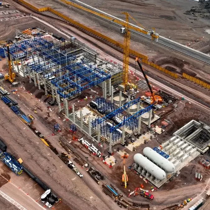 Aguas Horizonte alcanza 91% de avance en planta desalinizadora del norte chileno