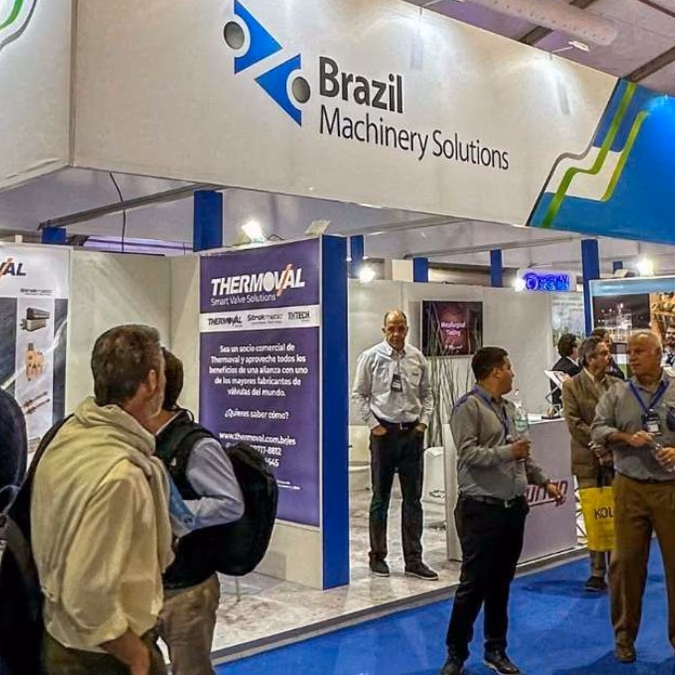Brasil presenta tecnología e innovación en maquinaria y equipos de minería en Expomin 2025