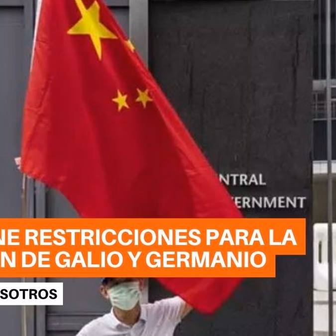 China impone restricciones a la exportación de galio y germanio, utilizados para fabricar chips