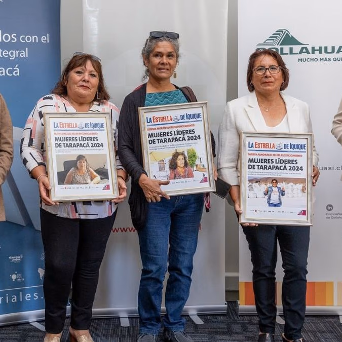 Cinco mujeres vinculadas a proyectos de Collahuasi fueron reconocidas como “Líderes” en Tarapacá