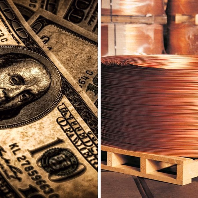 Dólar alcanza los $935 impulsado por caída en el precio del cobre y datos económicos de EE.UU.