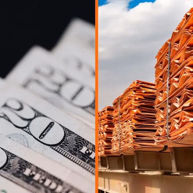 Dólar en Chile cierra sobre $865 y el cobre cae 0,8% en Londres: la señal que miró el mercado