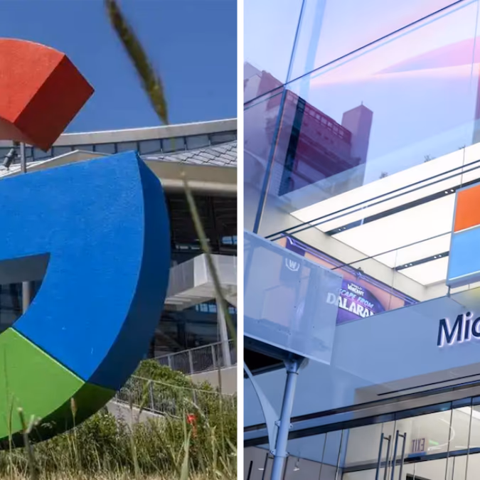Alphabet cae en Wall Street mientras Microsoft avanza: el gasto en IA marca el contraste