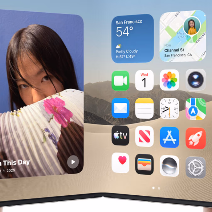 El iPhone Duo se abre como una tablet, pero algunas apps aún no siguen el formato