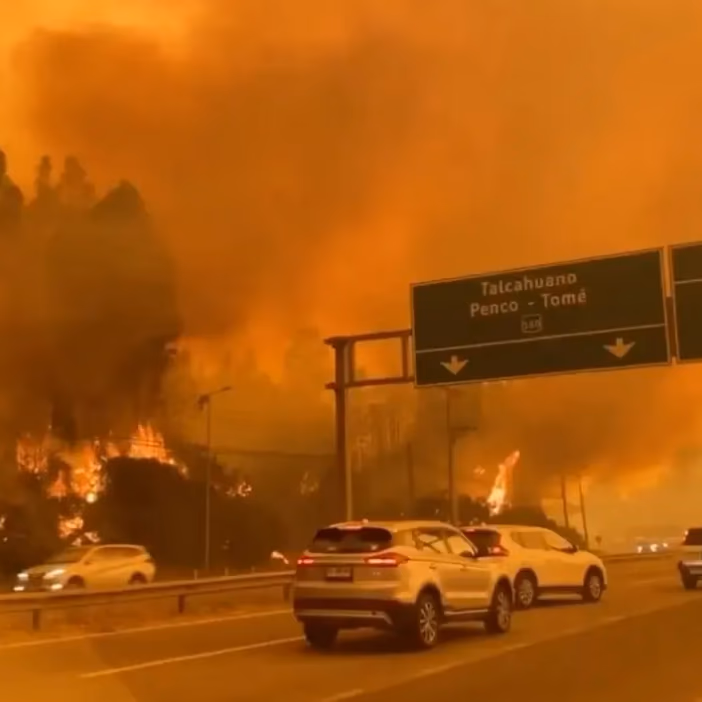 Incendio en Penco: 9.000 viviendas afectadas y la clave que mantiene la emergencia fuera de control
