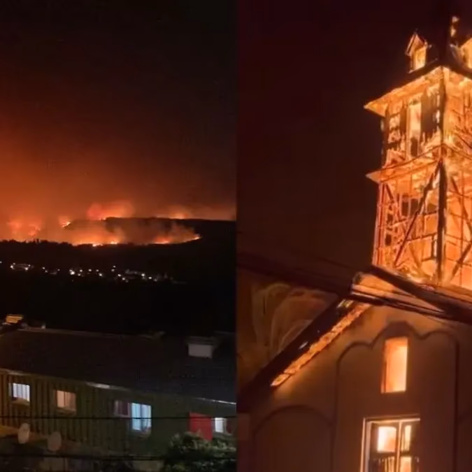 Incendios forestales: miles de evacuados y la cifra que aún cambia hora a hora en Ñuble y Biobío