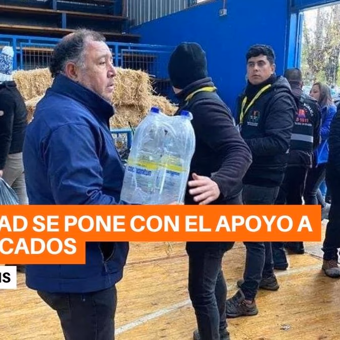 La comunidad se une para ayudar a los afectados por las inundaciones en O’Higgins