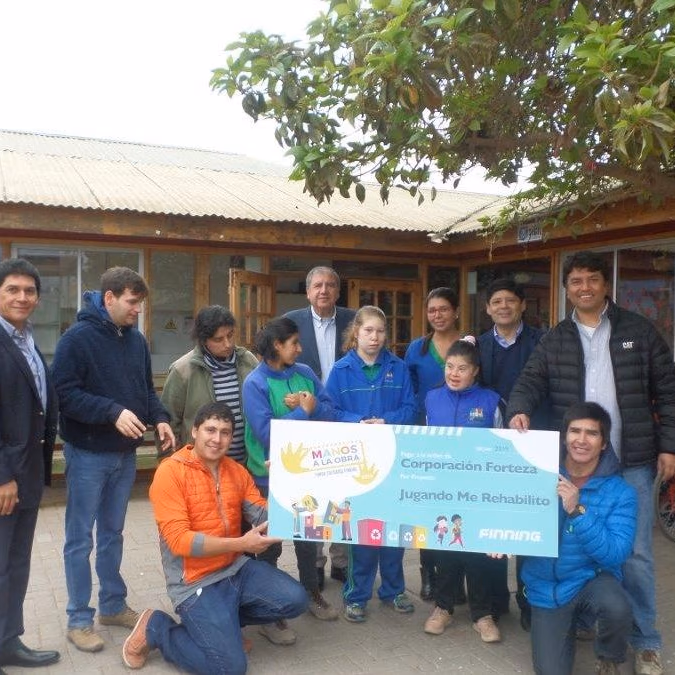 “Manos a la obra”, el Programa de Fondos Concursables de Finning 2019 ya tiene ganadores