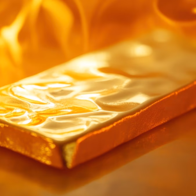Precio del oro supera los US$3.100 en alza por incertidumbre económica.