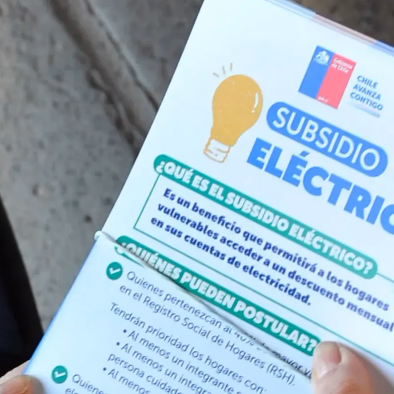 Subsidio Eléctrico Chile: requisitos, montos y fechas de inicio en 2026