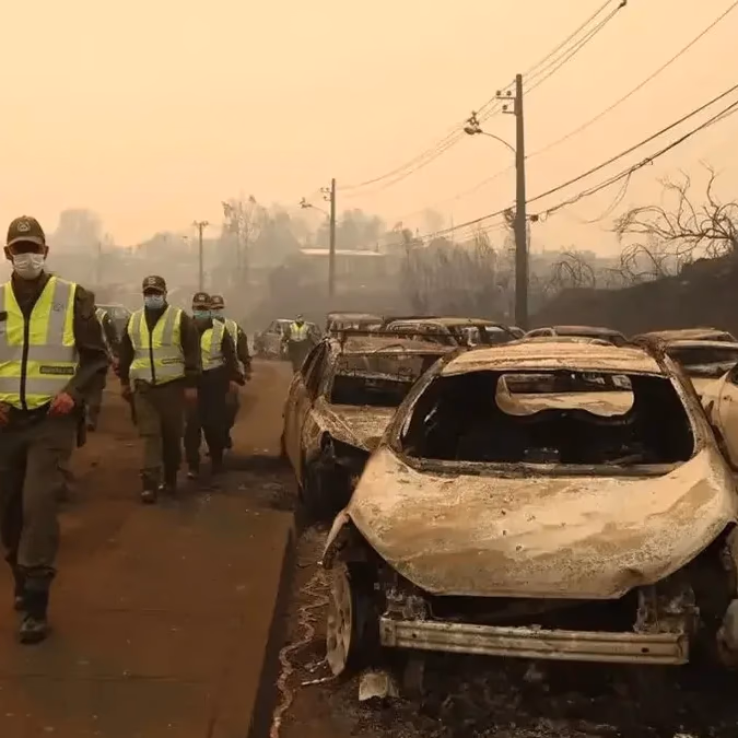 Toque de queda Lirquén 24/7: Gobierno confirma mantención del toque de queda por incendios