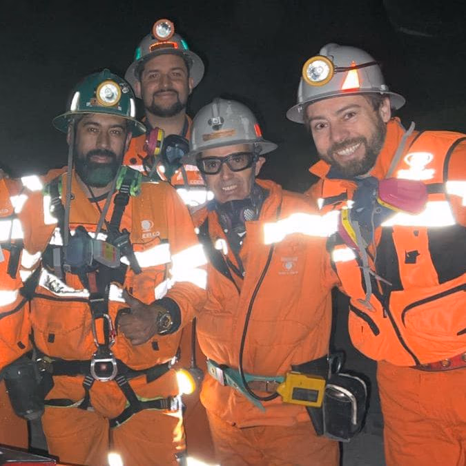 Trabajo en equipo permitió impecable rescate de trabajador durante evento sísmico en El Teniente