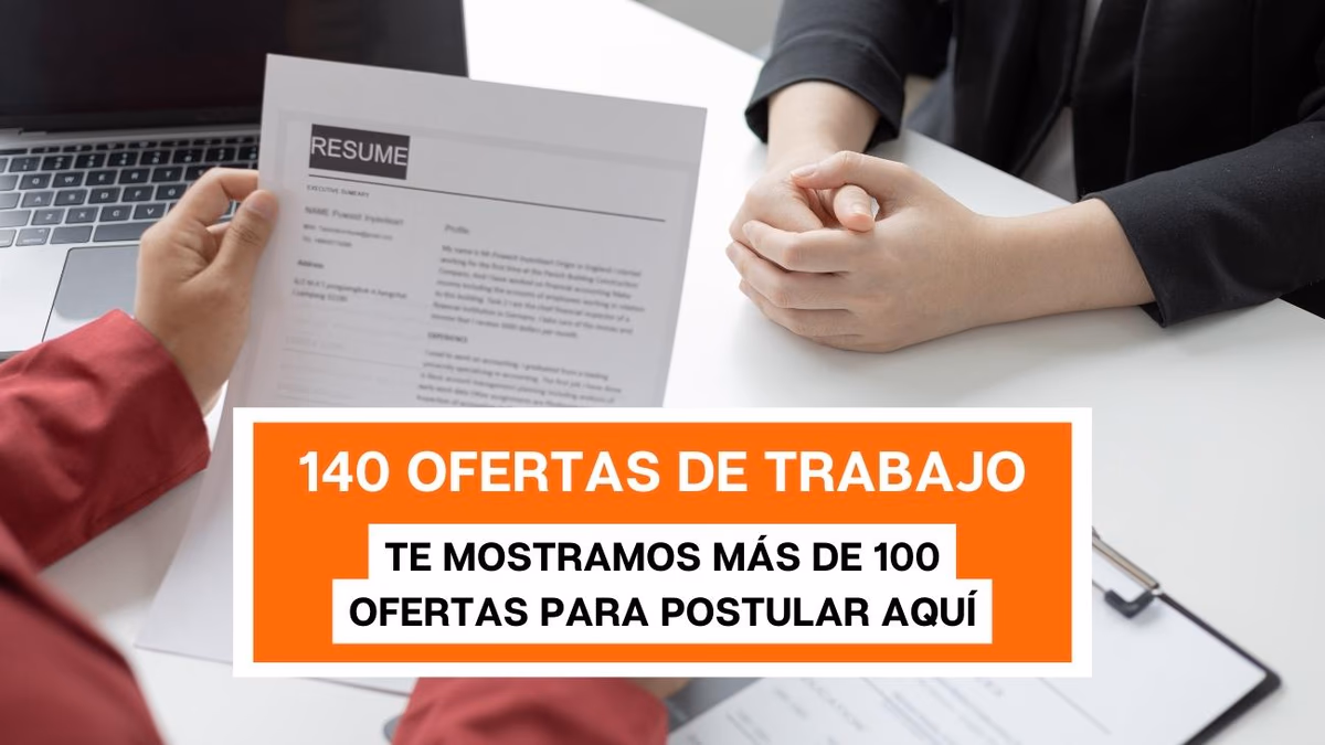 140 Ofertas Laborales: Empresas SB busca trabajadores