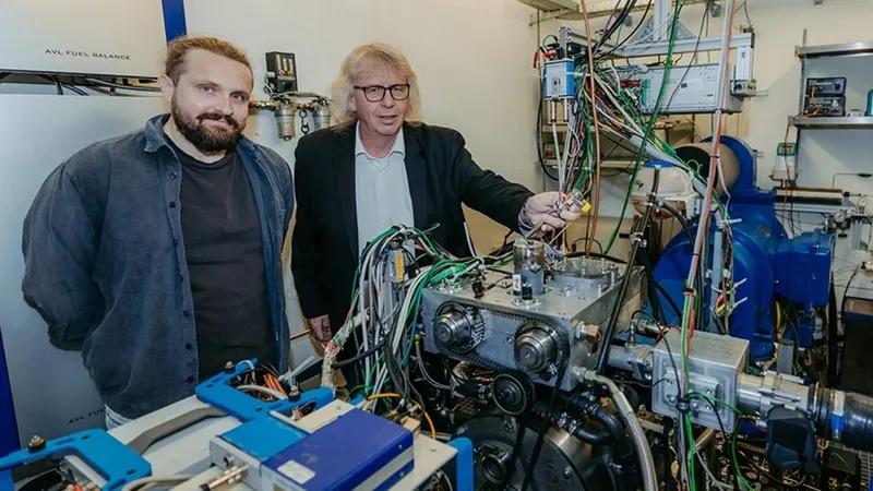 Motor de hidrógeno alcanza 60% de eficiencia y desafía al diésel en aplicaciones industriales clave
