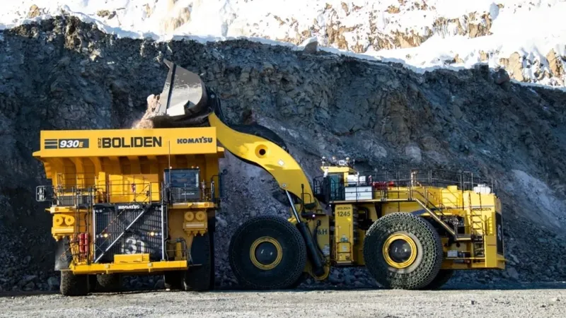 Boliden implementa con éxito sistema de camiones eléctricos en mina subterránea