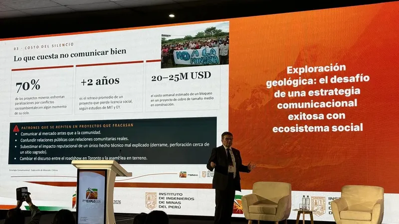 Presidente de la Cámara Minera de Chile presente en ProExplo 2026
