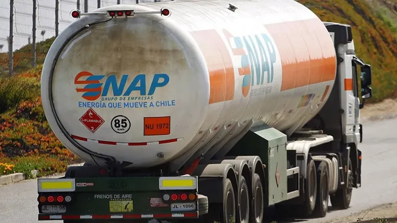 ENAP proyecta fuerte baja del diésel y alza del GLP vehicular en su informe semanal