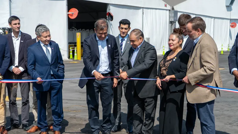 Inauguran en Mejillones el hub de litio de mayor dimensión en el mundo 