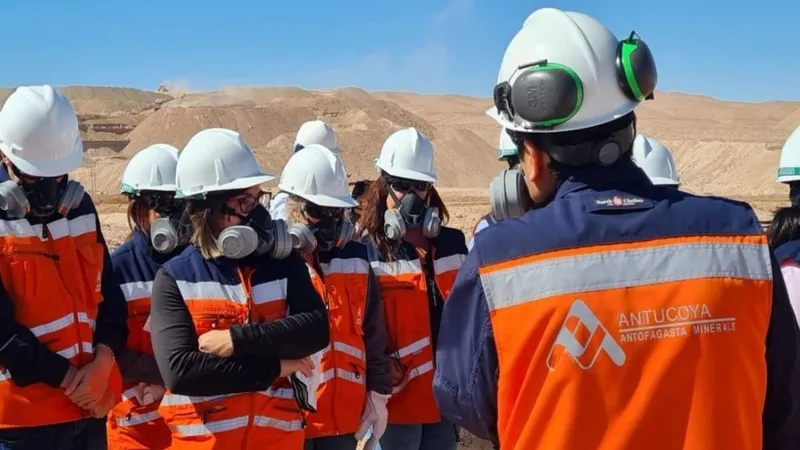 Antofagasta Minerals abre nuevas oportunidades laborales en faenas y áreas estratégicas de la minería