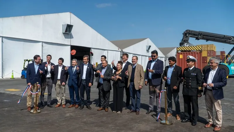 Litio en Mejillones: inauguran hub de 21 mil m² que potenciará exportaciones desde el Salar de Atacama