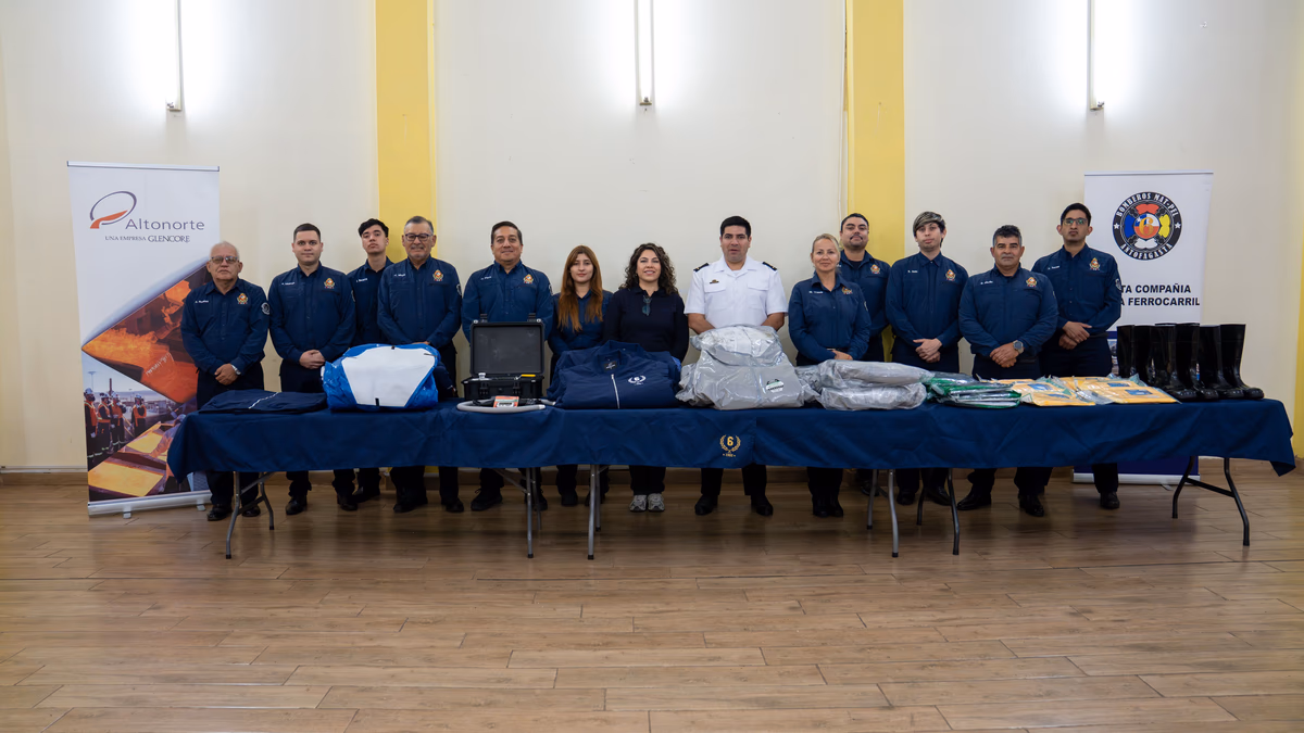 Alianza estratégica entre Altonorte y Bomberos fortalece la seguridad ante emergencias HAZMAT en Antofagasta