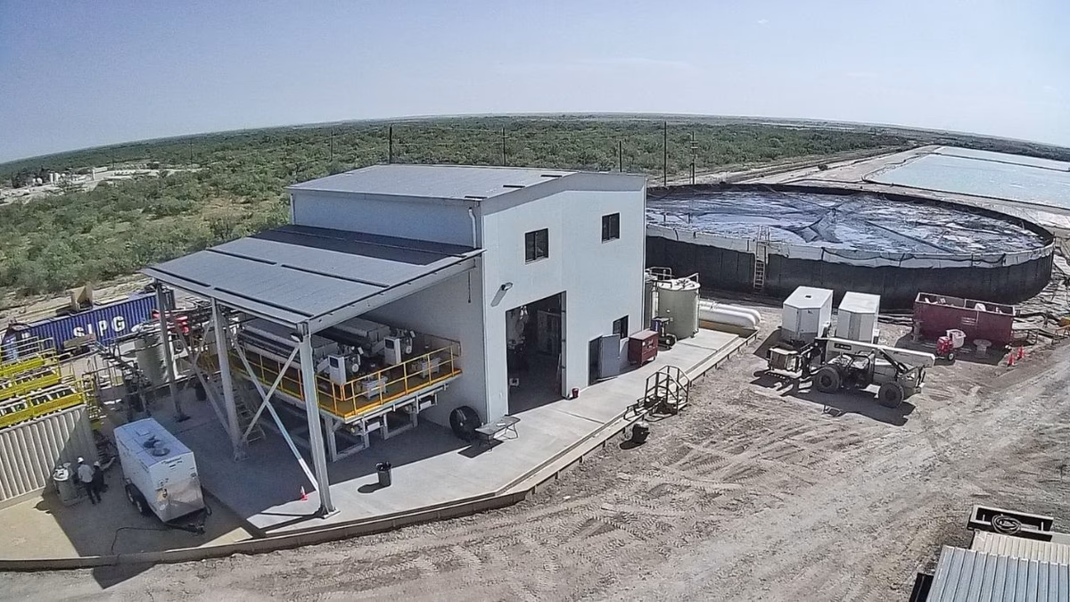 LibertyStream activa sistema Gen 6 para extraer litio desde salmueras petroleras en Texas