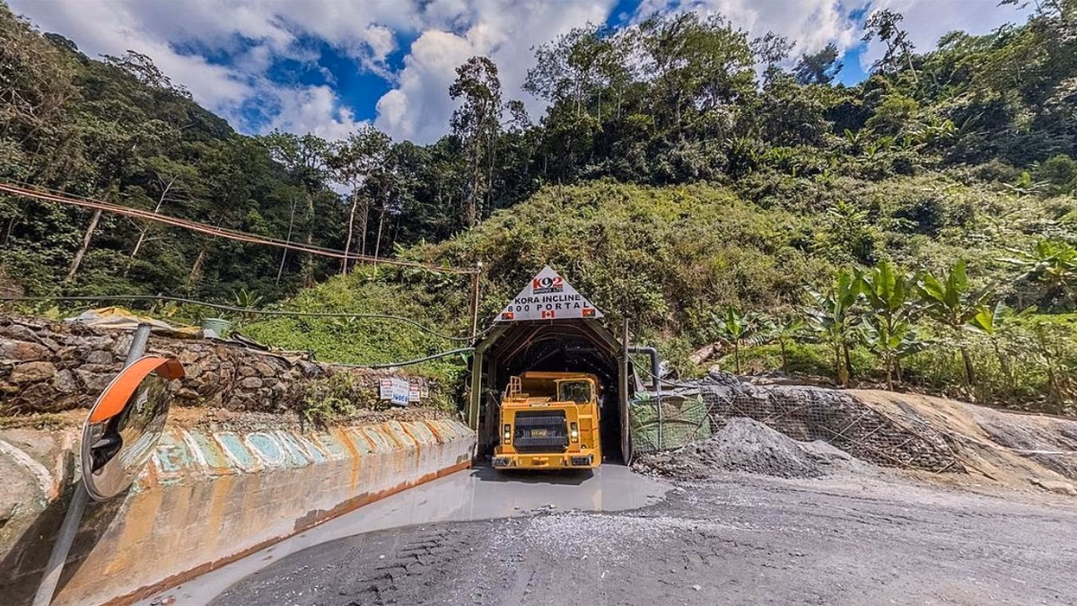 K92 Mining produce 46.093 onzas equivalentes de oro en Kainantu y acelera expansión subterránea en Papúa Nueva Guinea