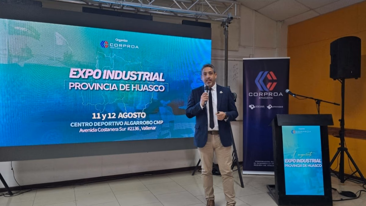 Huasco apuesta por convertirse en polo industrial: CORPROA impulsa primera expo para conectar minería, energía y proveedores locales